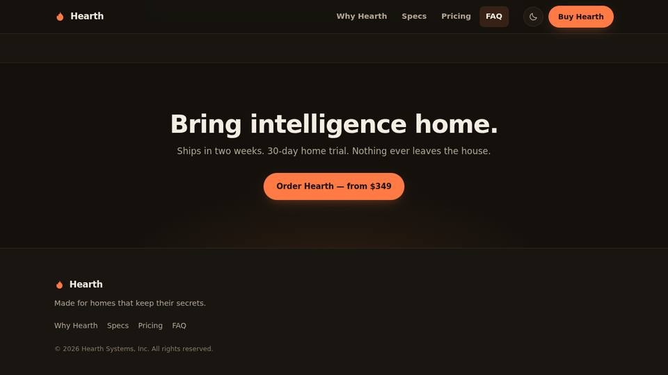 Product page built by Qwen3.8 27B