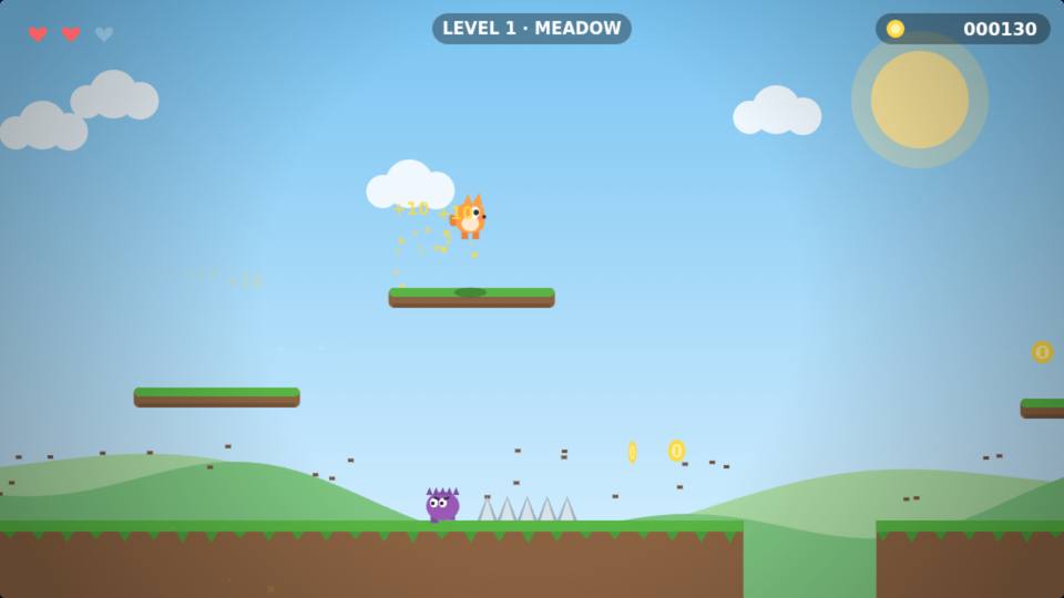 Platformer game built by Qwen3.8 27B
