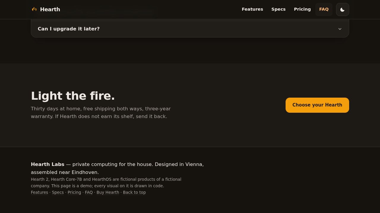 Product page built by Mia's TensorFold recipe