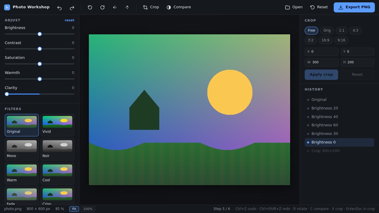 Photo editor built by Mia's vLLM kit