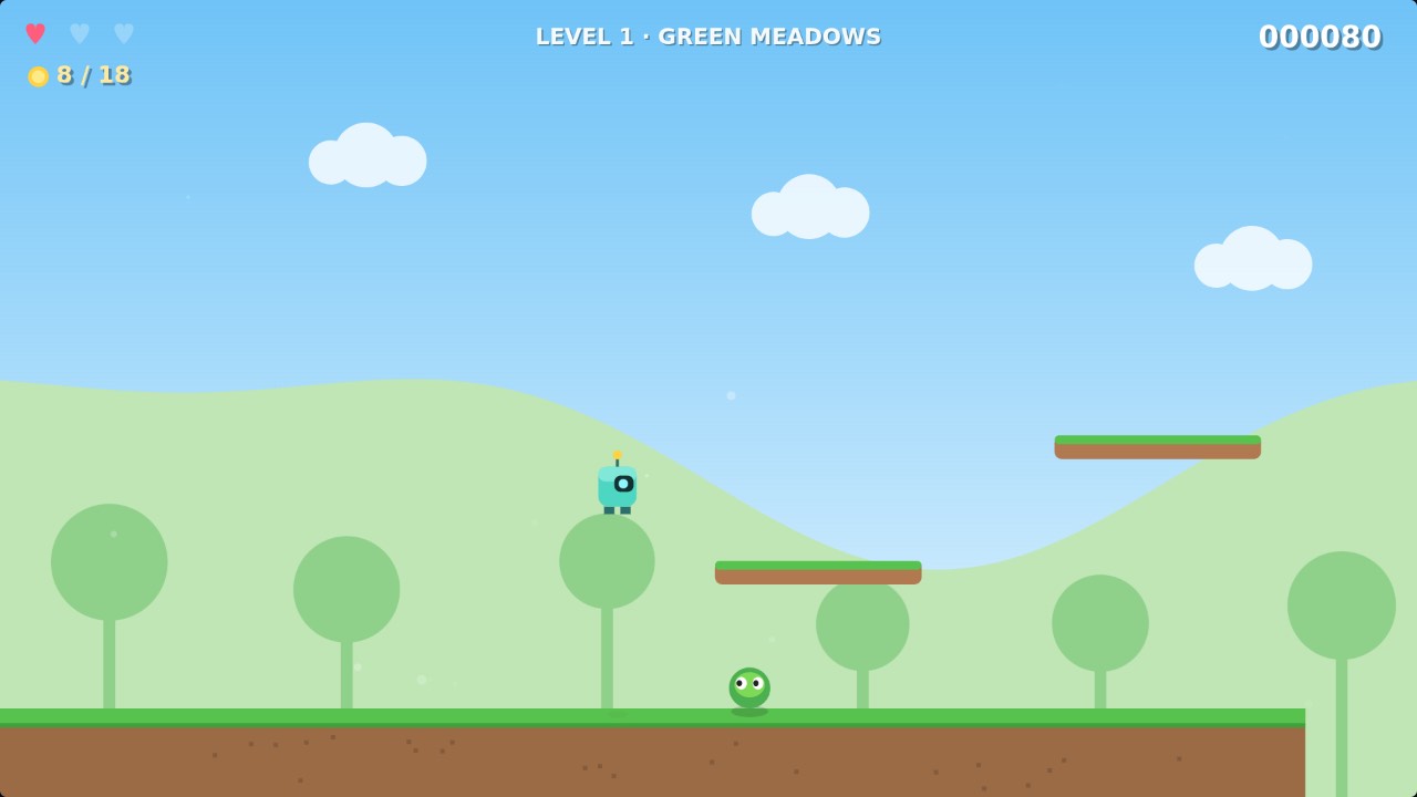 Platformer game built by llama.cpp UD-Q3_K_XL