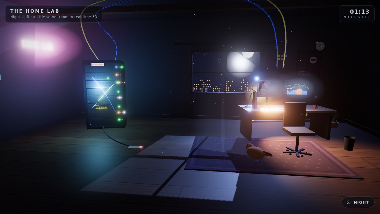 3D scene built by Mia's vLLM kit