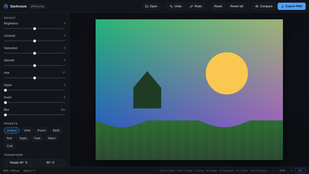 Photo editor built by Mia's vLLM kit
