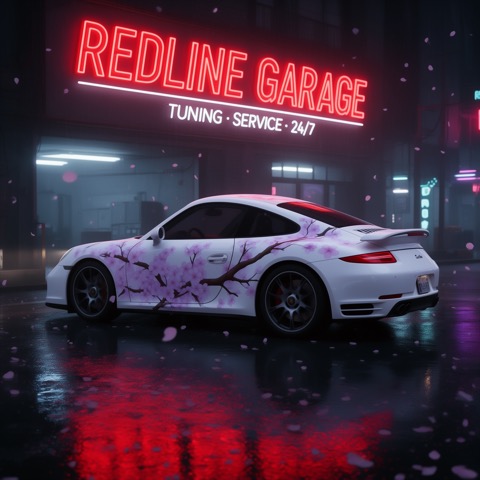 FLUX.2 [dev] · RTX 5060 Ti · 16 GB · sakura-911-neon, seed 4210