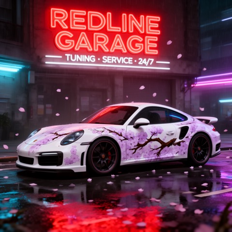 FLUX.2 [dev] · RTX 5060 Ti · 16 GB · sakura-911-neon, seed 4211