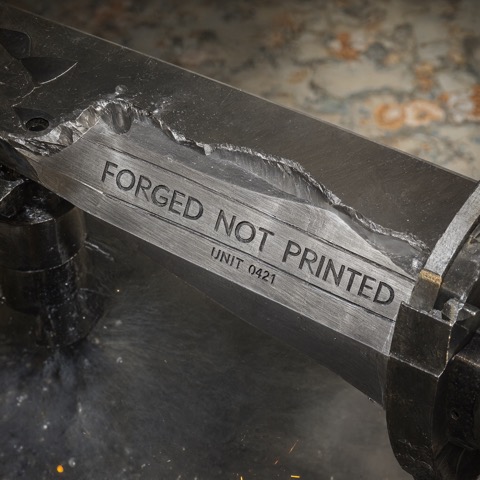 Qwen-Image 2.1 · RTX 5060 Ti · 16 GB · cnc-forged-blade, seed 4211