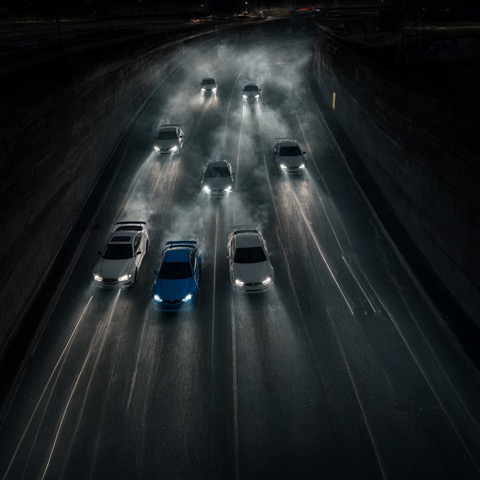 Qwen-Image 2.1 · RTX 5060 Ti · 16 GB · six-car-drift, seed 4210